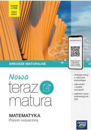 Teraz matura Matematyka. Arkusze ZR 2022 NE. Autor: Opracowanie zbiorowe. Dadada.pl Okładka książki Teraz matura Matematyka. Arkusze ZR 2022 NE