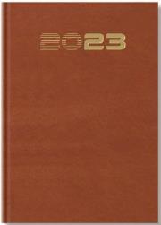 Opakowanie Terminarz 2023 B7 Standard brązowy