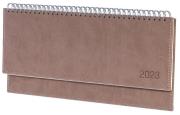 Opakowanie Terminarz 2023 leżący Vivella brązowy