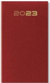Opakowanie Terminarz 2023 Tygodniowy rubinowy