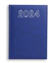 Opakowanie Terminarz 2024 A5 dzienny Standard - granatowy