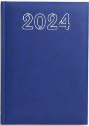 Opakowanie Terminarz 2024 B6 dzienny - niebieski