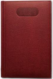 Opakowanie Terminarz 2024 B6 dzienny Print specjal bordowy