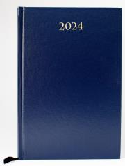 Opakowanie Terminarz 2024 dzienny A5 Divas granatowy