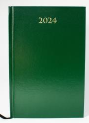 Opakowanie Terminarz 2024 dzienny A5 Divas zielony