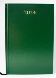 Opakowanie Terminarz 2024 dzienny B6 Divas zielony