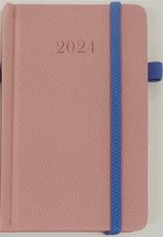 Opakowanie Terminarz 2024 tygod. 8x13cm Waran pastele MIX