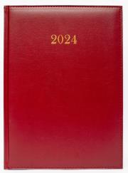 Opakowanie Terminarz 2024 tygodniowy A4 Divas bordowy