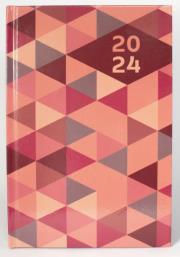 Opakowanie Terminarz 2024 tygodniowy A5 laminowany MIX