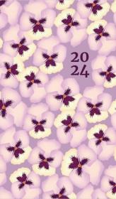 Opakowanie Terminarz 2024 tygodniowy kieszonkowy lakier MIX