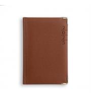 Opakowanie Terminarz 2025 B6 Lux złocony brązowy