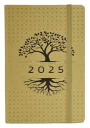 Opakowanie Terminarz 2025 Bioeco B6 dzienny  z gumką