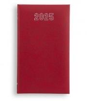 Opakowanie Terminarz 2025 Standard tygodniowy - czerwony