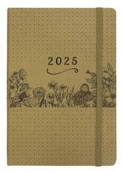 Opakowanie Terminarz 2025 tygodniowy A5 Bioeco z gumką MIX