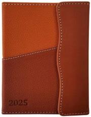 Opakowanie Terminarz 2025 tygodniowy A6+ 2 kolory Waran brąz