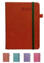 Opakowanie Terminarz 2025 tygodniowy A6+ Krokodylek MIX