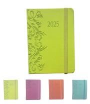 Opakowanie Terminarz 2025 tygodniowy A6 Vivella z gumką MIX