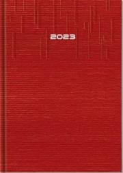 Opakowanie Terminarz Milano czerwony A5 r. 2023