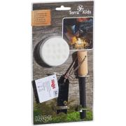 Terra Kids Zestaw do rozpalania ogniska. Wydawca: Haba. Dadada.pl Opakowanie Terra Kids Zestaw do rozpalania ogniska