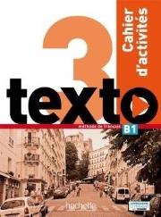 Okładka książki Texto 3 zeszyt ćwiczeń HACHETTE