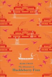 Okładka książki The Adventures of Huckleberry Finn
