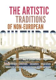 Okładka książki The Artistic Traditions of Non-European Cultures, vol. 7/8. Cultural Bridges: Collections – Encounters – Inspirations Japanese Art in Central and Eastern Europe till 1919 and beyond