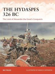 The Hydaspes 326 BC. Autor: Nic Fields. Dadada.pl Okładka książki The Hydaspes 326 BC
