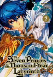 The Seven Princes of the Thousand-Year Labyrinth Vol. 2. Autor: Yu Aikawa. Dadada.pl Okładka książki The Seven Princes of the Thousand-Year Labyrinth Vol. 2