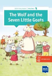 The Wolf and the 7 Little Goats. Autor: Sarah Ali. Dadada.pl Okładka książki The Wolf and the 7 Little Goats
