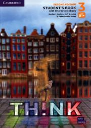 Think Level 3 Student's Book with Interactive eBook British English. Autor: Puchta Herbert, Stranks Jeff, Lewis-Jones Peter. Dadada.pl Okładka książki Think Level 3 Student's Book with Interactive eBook British English