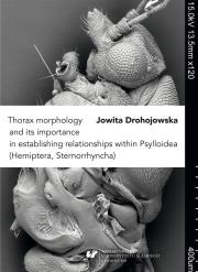 Okładka książki Thorax morphology and its importance...