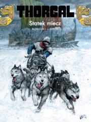 Thorgal T.33 Statek miecz. Autor: Yves Sente, Grzegorz Rosiński. Dadada.pl Okładka książki Thorgal T.33 Statek miecz