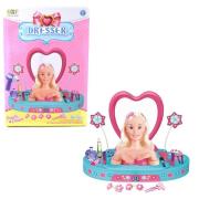 Opakowanie Toaletka z głową do czesania i do makijażu