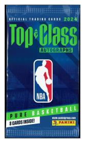 Top Class Pure Basketball Saszetka z kartami. Wydawca: Panini. Dadada.pl Opakowanie Top Class Pure Basketball Saszetka z kartami