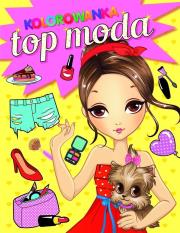Okładka książki Top Moda. Kolorowanka