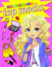 Okładka książki Top Moda. Kolorowanka