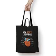 Opakowanie Torba bawełniana Mam serce literackie