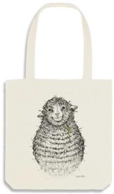 Torba bawełniana Owca Wollfried Szoperka na zakupy. Wydawca: Ligarti. Dadada.pl Opakowanie Torba bawełniana Owca Wollfried Szoperka na zakupy
