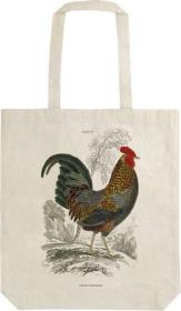 Opakowanie Torba bawełniana STBAG39 Kogut Shopperka na ramię