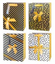 Opakowanie Torba QPL-109 Kokarda (czarno-złote) MIX