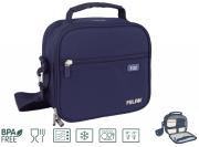 Opakowanie Torba termiczna na żywność z 3 pojemnikami na lunch Milan SERIA 1918 granatowa 3,5l