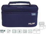 Opakowanie Torba termiczna z pojemnikiem na lunch Milan SERIA 1918 granatowa 1,5l