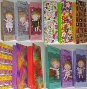 Opakowanie Torebka ozdobna pionowa BUTELKA duża FRESH