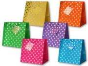 Opakowanie Torebka ozdobna złocona PL-5Z midi GROCHY