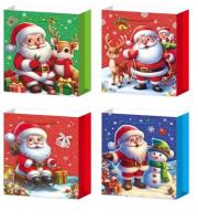 Opakowanie Torebka upominkowa L Boże Narodzenie MIX
