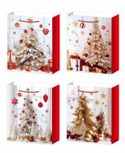 Opakowanie Torebka upominkowa L Boże Narodzenie MIX