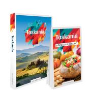 Toskania przewodnik z dodatkiem kulinarnym. Autor: Piaszczyńska Sandra. Dadada.pl Okładka książki Toskania przewodnik z dodatkiem kulinarnym