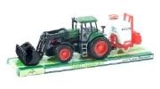 Traktor mały z opryskiem i łyżką. Wydawca: Pegaz Toys. Dadada.pl Opakowanie Traktor mały z opryskiem i łyżką