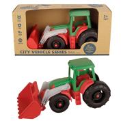 Traktor plastikowy z łyżką. Wydawca: Askato. Dadada.pl Opakowanie Traktor plastikowy z łyżką