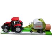 Traktor z maszyną rolniczą. Wydawca: Macyszyn Toys. Dadada.pl Opakowanie Traktor z maszyną rolniczą